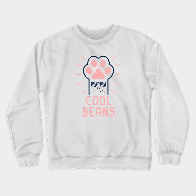 Cool Beans Crewneck Sweatshirt by HandsOffMyDinosaur